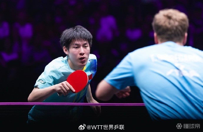 温瑞博3-1爆冷击败莫雷加德，晋级重庆冠军赛男单八强