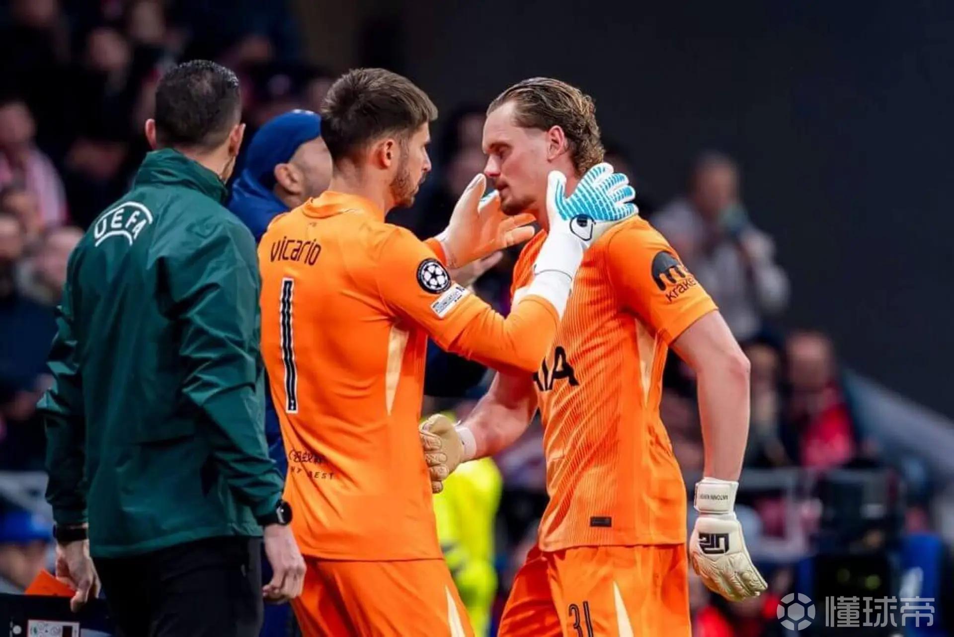 名记：维卡里奥或出战热刺剩余比赛，金斯基预计在夏窗被外租