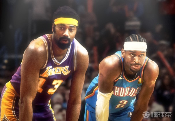 超越张伯伦，亚历山大干拔得到本场第21分，连续20+场次来到127场