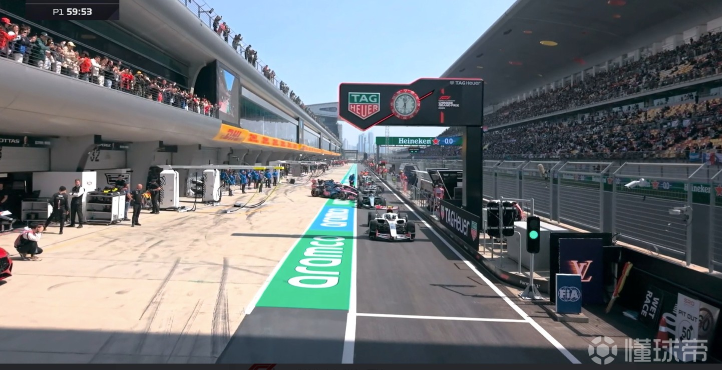 F1中国站一练：拉塞尔全场最快，安东内利第二，迈凯伦分列三四