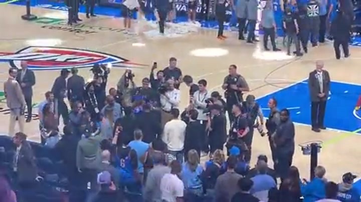 破纪录之夜！实拍SGA赛后和家人庆祝