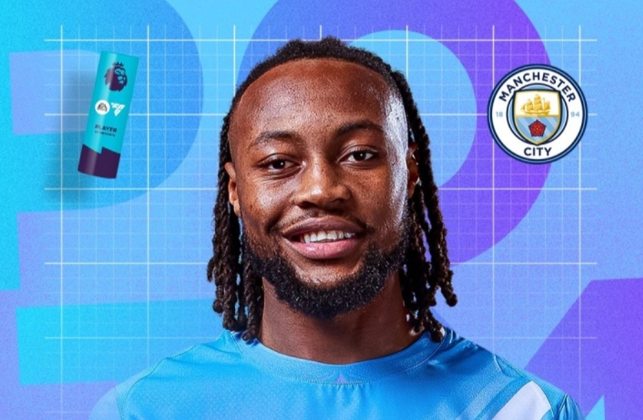 5场3球1助！官方：塞梅尼奥当选英超2月最佳球员