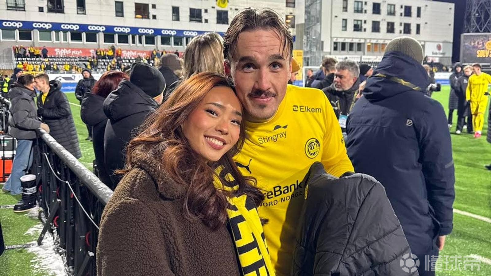 闪耀球员女友在观战欧冠期间遭本队球迷歧视，俱乐部发文声援