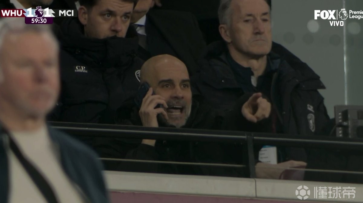 瓜帅对同一对手前20场英超保持不败，成为继温格之后第二人