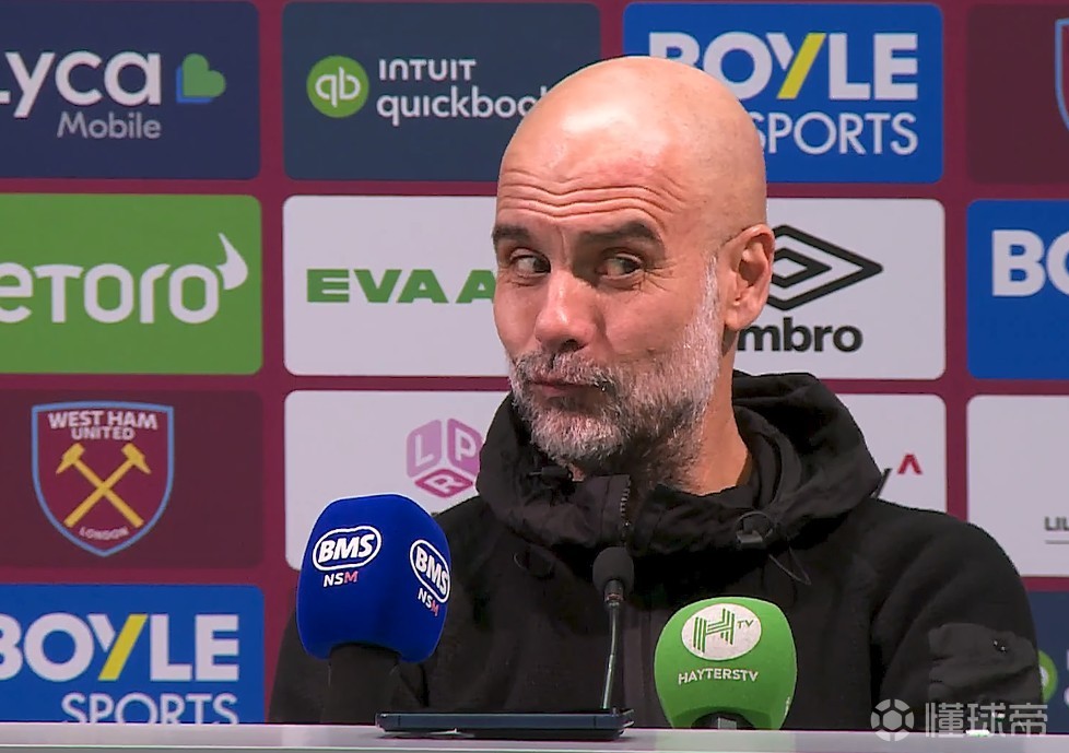 哈兰德伤到敏感部位？瓜帅：我希望他的妻子今晚会高兴