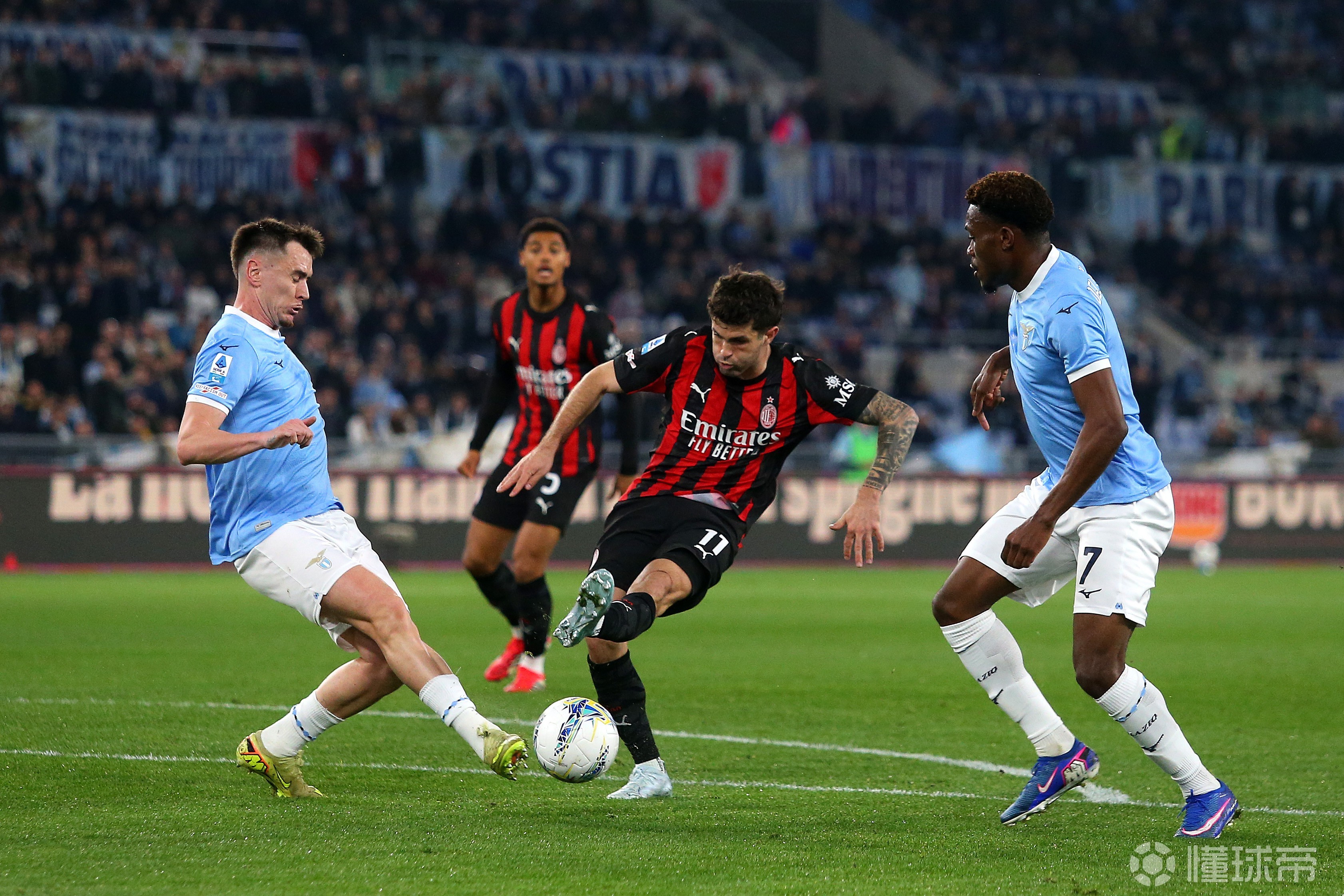 横跨四位主帅，米兰做客罗马奥林匹克球场已连续六场不胜