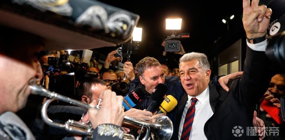 拉波尔塔：这届任期我将打造一支顶级球队，继续壮大巴萨阵容