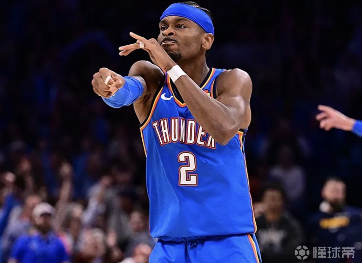 NBA战力榜：雷霆反超马刺重回榜首，湖人升至第六