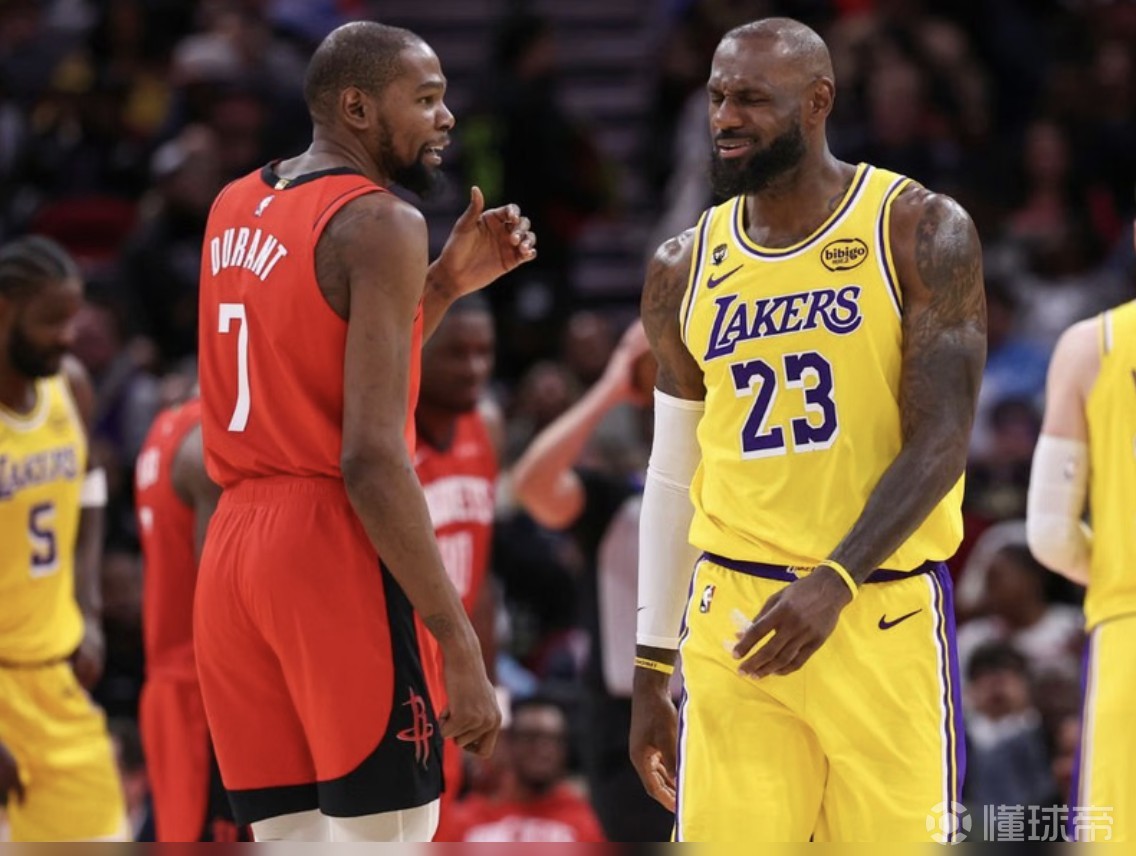 詹姆斯：飞身扑救后浑身酸痛；每一个版本的杜兰特都极难防守