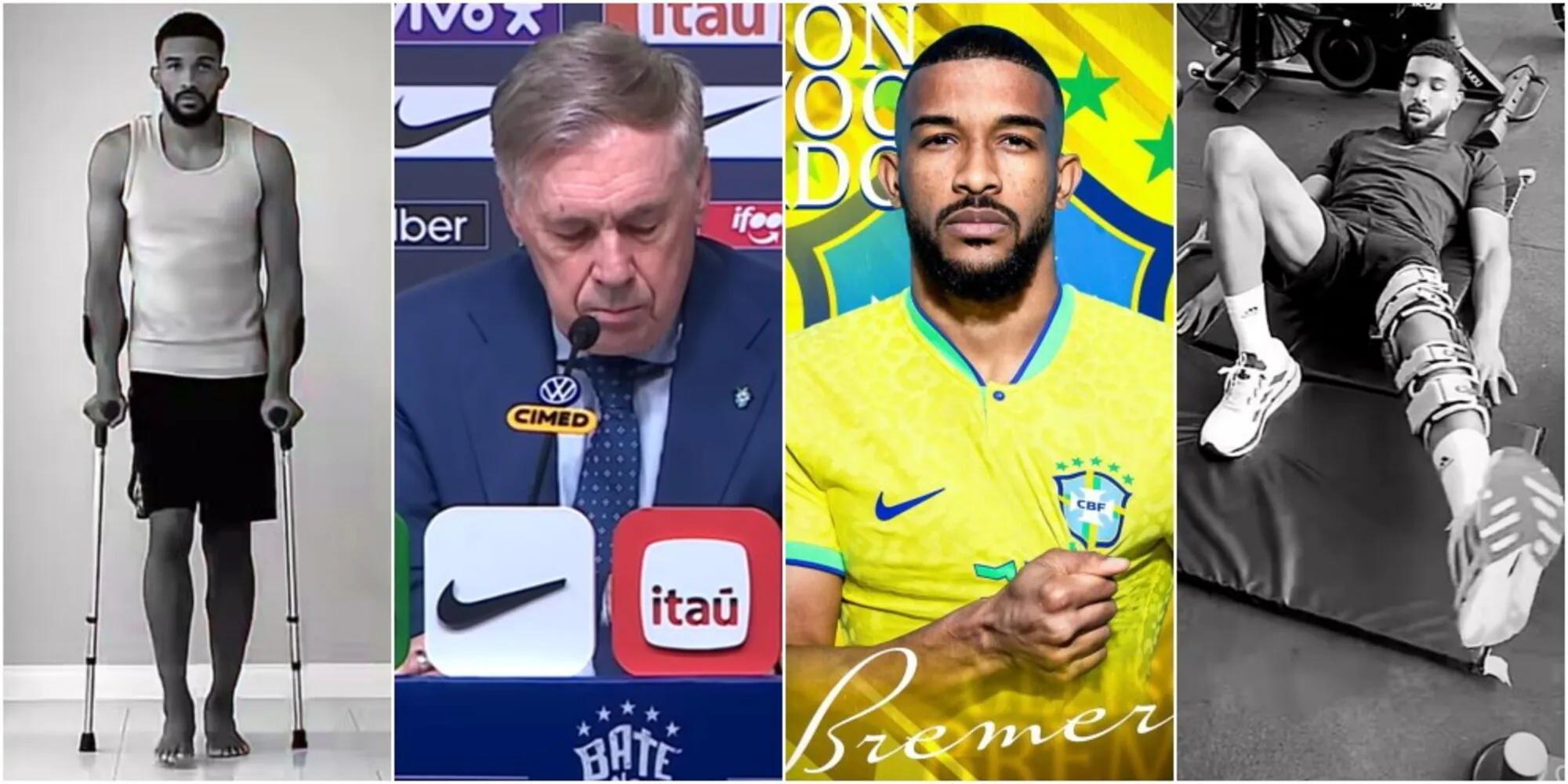 布雷默谈重返巴西国家队：会用全部力量捍卫这件最伟大的球衣