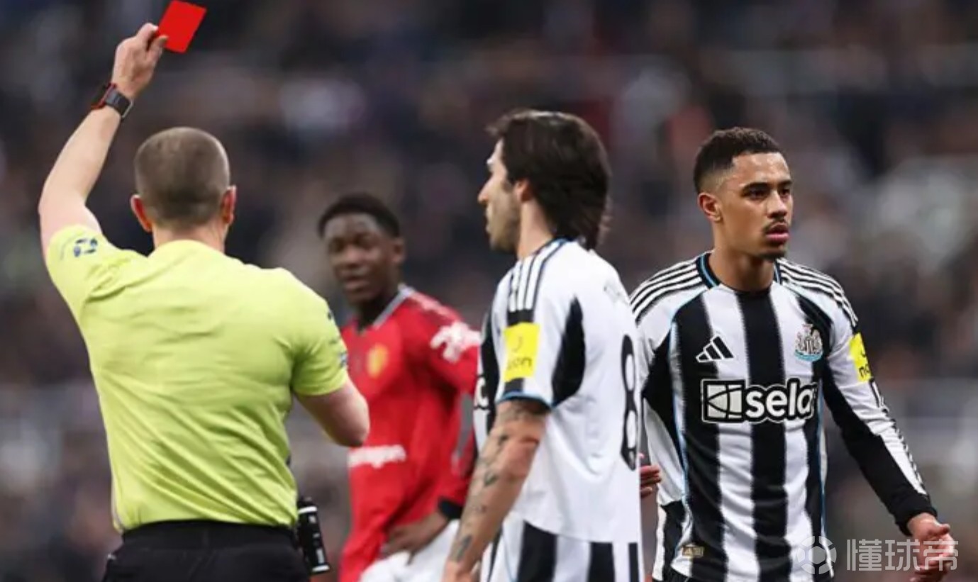 英超专家小组认定拉姆齐对阵曼联不该被罚下，假摔黄牌为误判