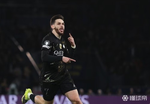 KK7巴黎生涯欧冠淘汰赛已进7球，队史该数据仅次于姆巴佩