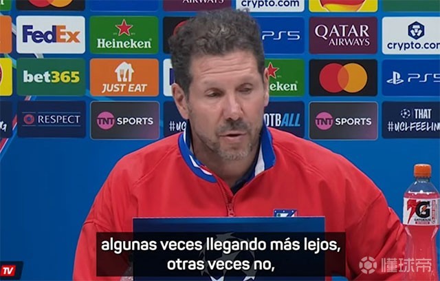 西蒙尼：明天最好先进热刺一个，让他们陷入被动