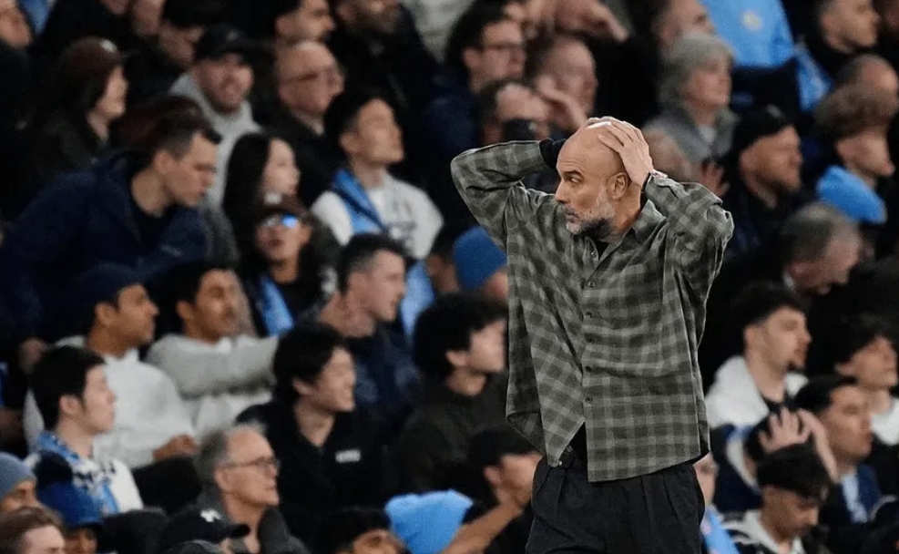 瓜帅带曼城10年欧冠战绩：1冠1亚，4次8强，1次无缘16强