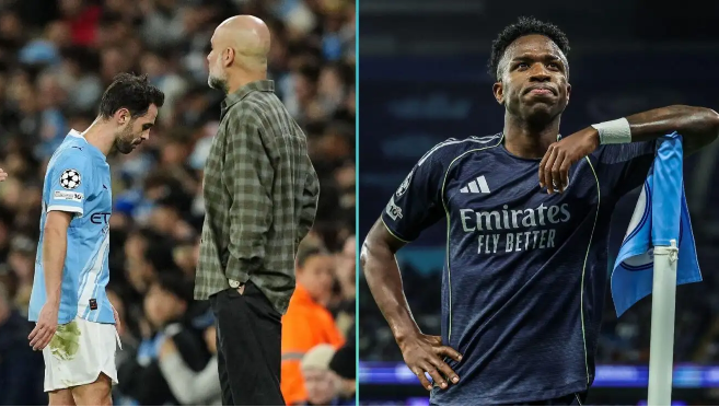 又是维尼修斯！欧冠之王接管比赛，皇马碾压曼城强势晋级