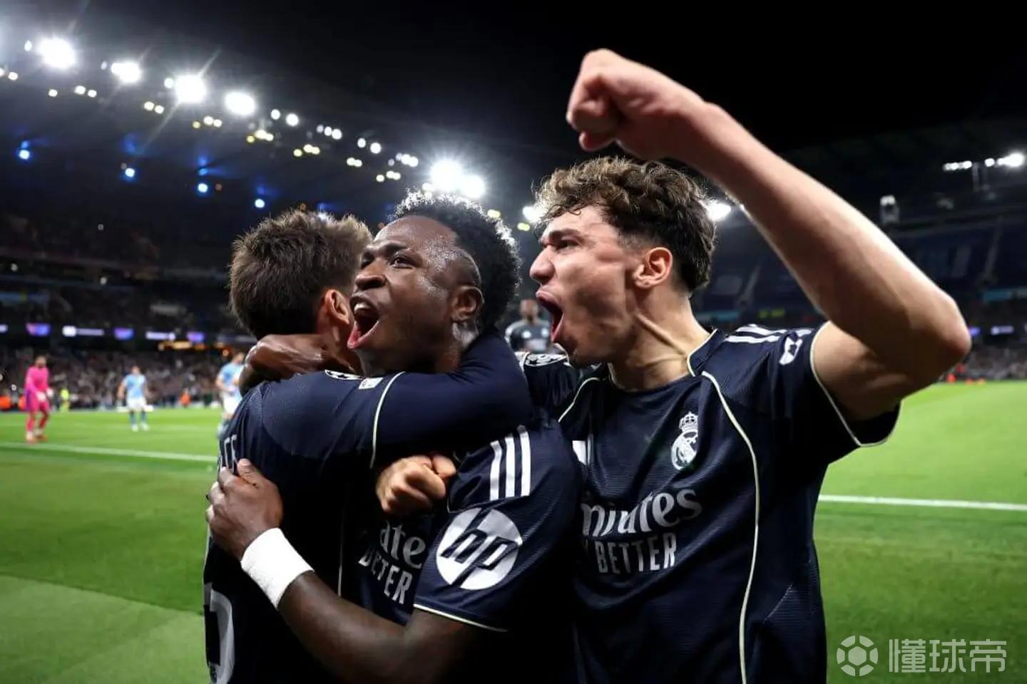 TA：曼城已经倾尽了全力；维尼修斯在比赛中完成了个人表演