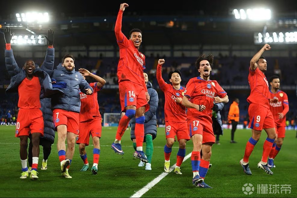 6胜1平，巴黎圣日耳曼欧战对英格兰球队连续7场不败