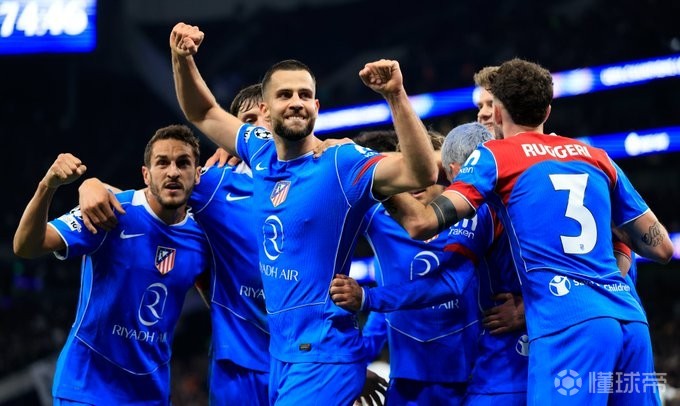 马竞本赛季欧冠12场已打入31球，创队史单届欧冠进球纪录