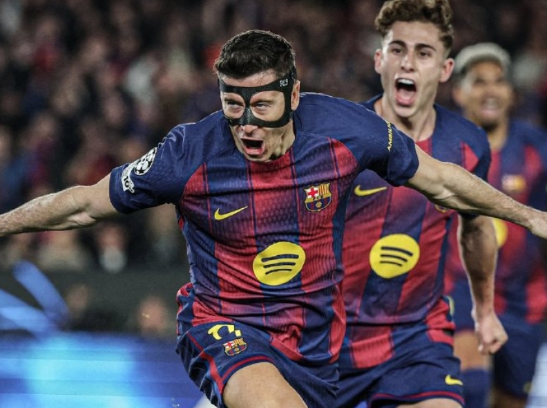 攻破41队球门！莱万超梅西成欧冠历史攻破最多球队球门的球员