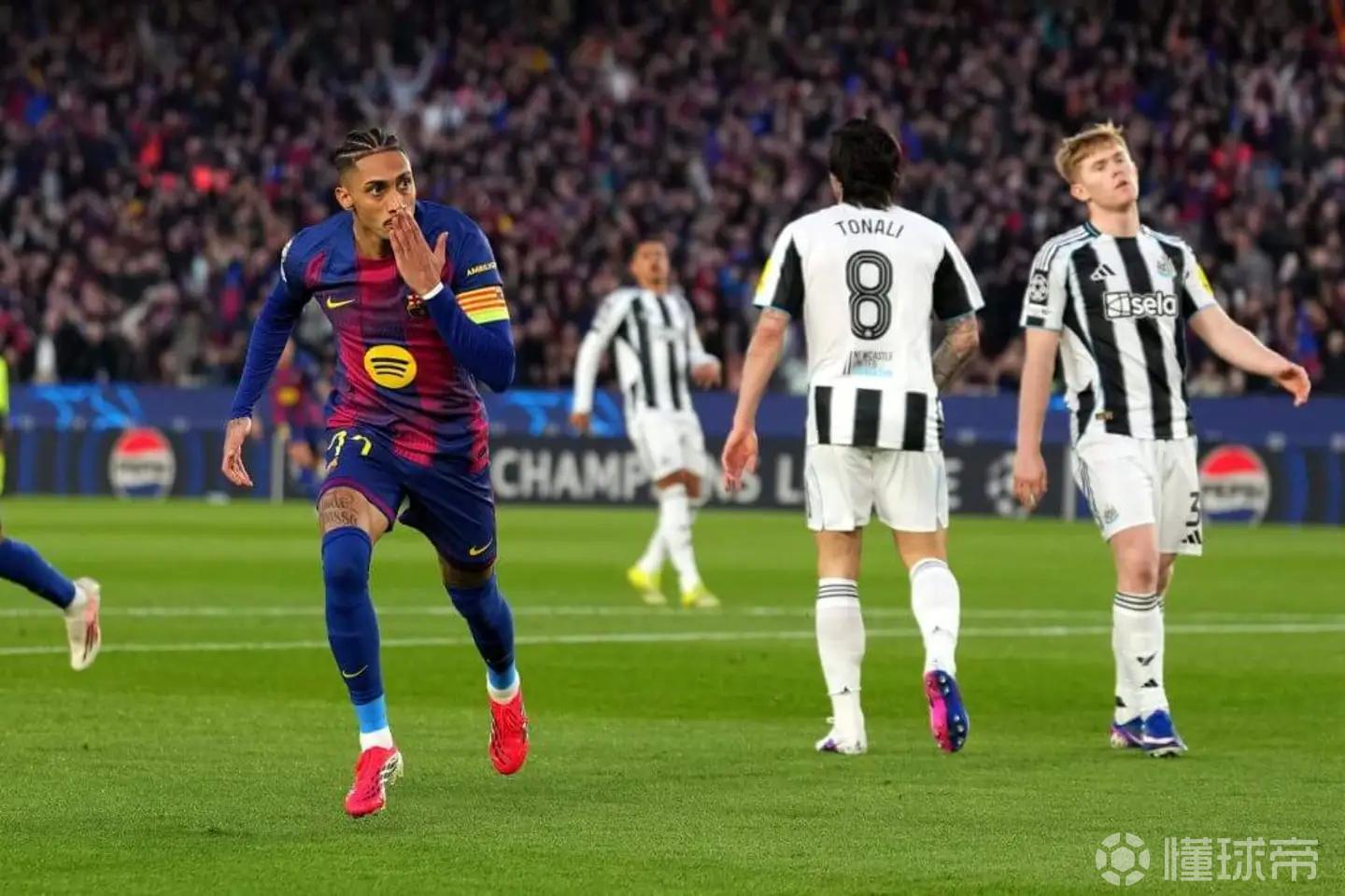 TA：亚马尔在比赛中展现了心态和天赋；纽卡的防守令人失望