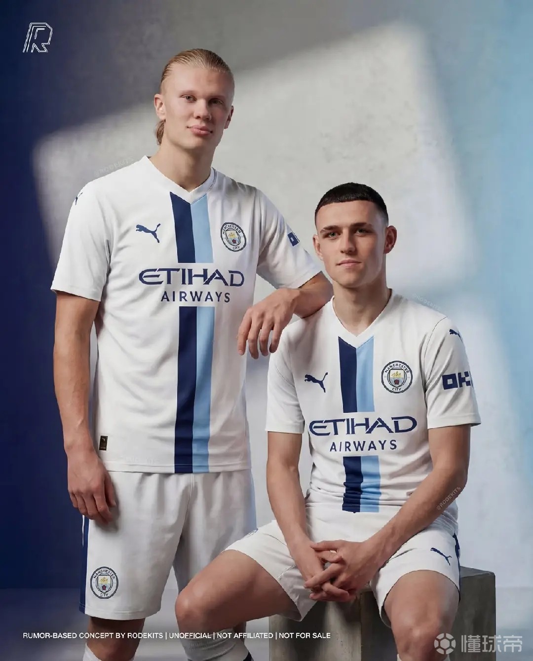 曼城下赛季第三球衣谍照曝光，该球衣由球迷设计并公开票选