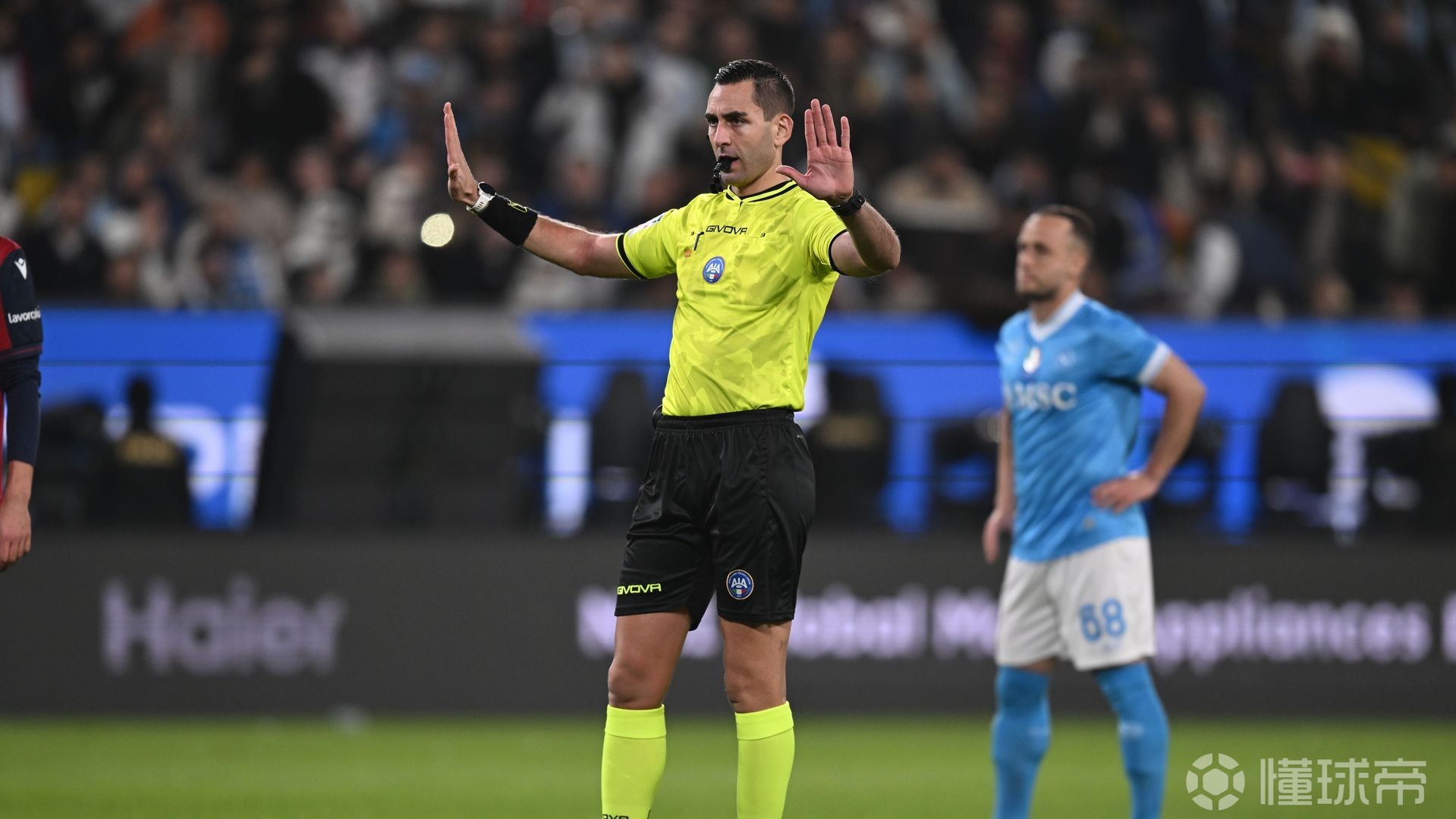 意甲第30轮裁判安排：科隆博执法国米客战佛罗伦萨