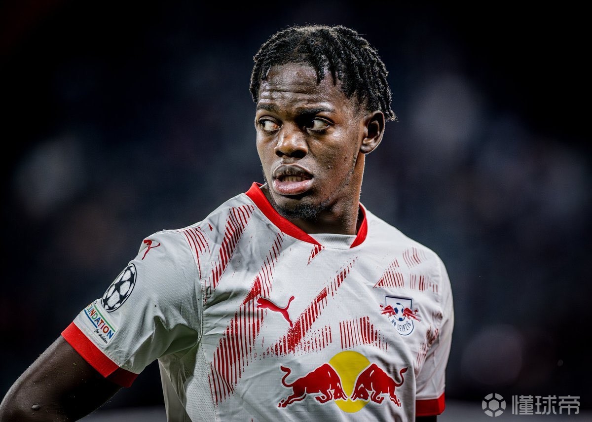 德天空：阿森纳有意中卫卢克巴，莱比锡要价7000万欧