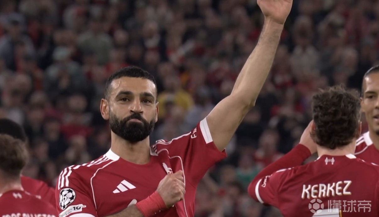 萨拉赫达成欧冠正赛50球里程碑，成非洲球员第一人