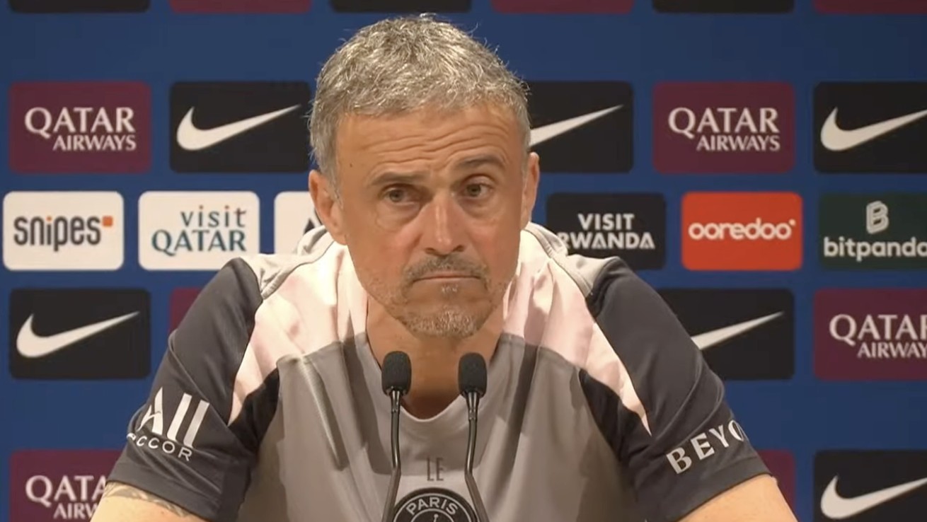 恩里克：很高兴舍瓦利耶入选法国队；给他出场时间？我说了算