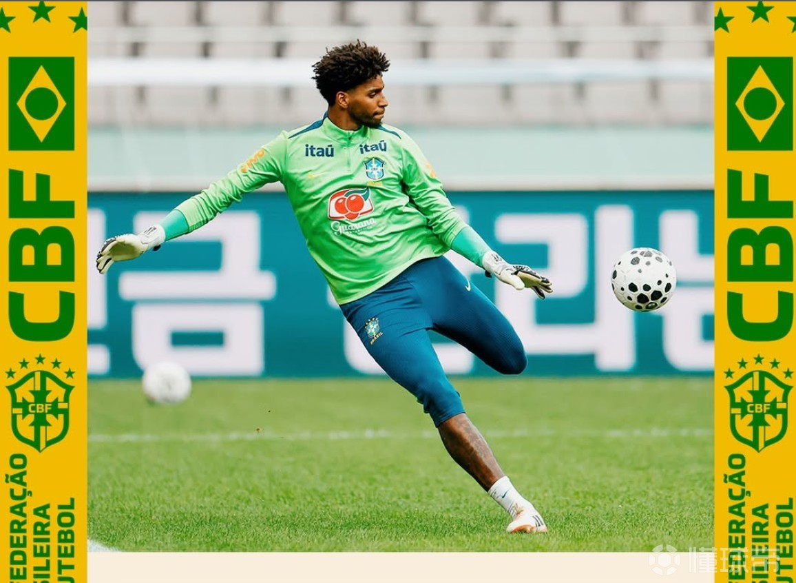 官方：阿利松因伤退出巴西本期集训，科林蒂安门将索萨入替