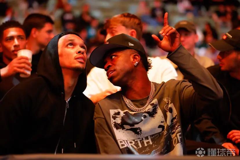 全员格斗迷，皇马近半数一线队球员观战PFL马德里站比赛