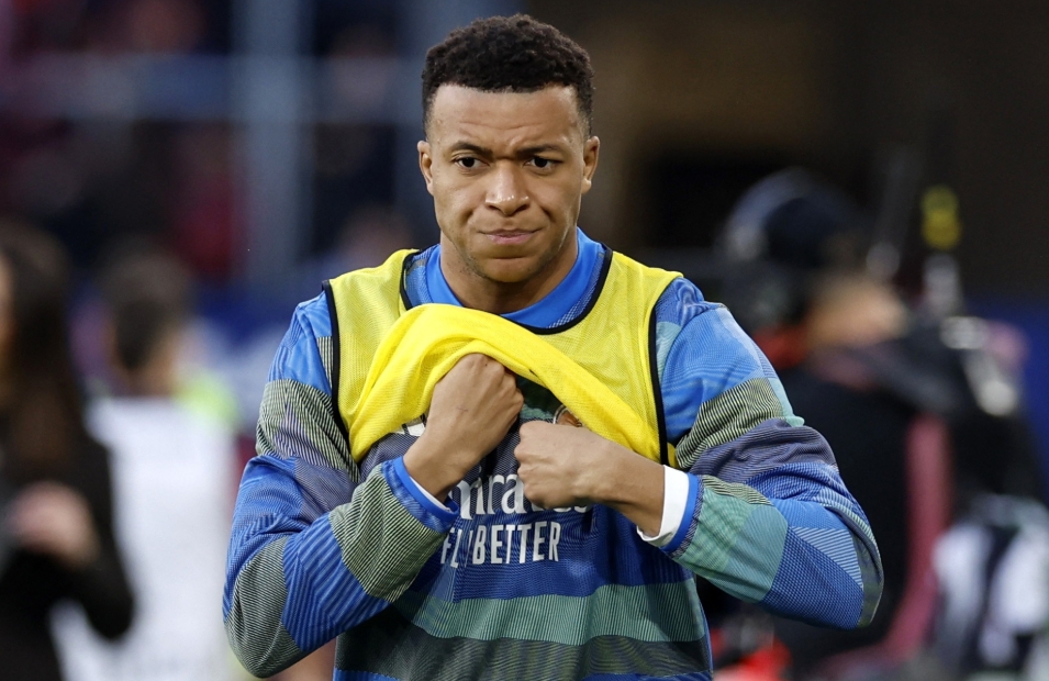 阿斯：姆巴佩已完全恢复训练强度 有望首发出战马德里德比