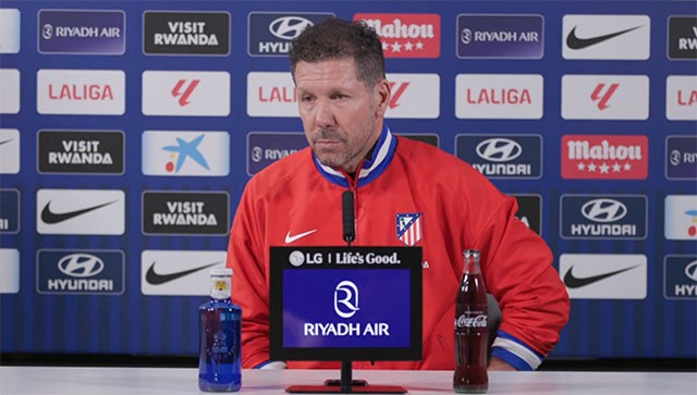 西蒙尼：库尔图瓦和奥布拉克双双缺阵，球迷损失最大