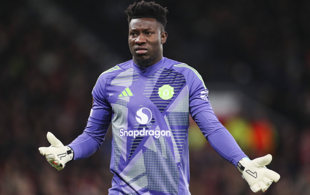 罗马诺：曼联不会让奥纳纳留在球队 会给他找新下家