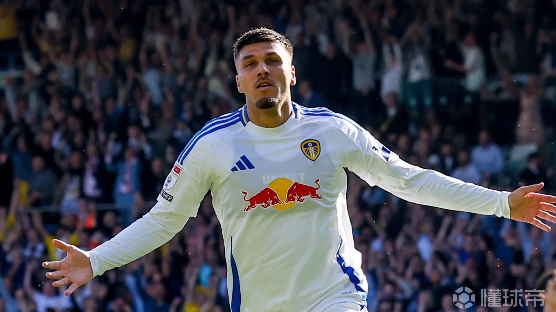 官方：苏里南归化利兹联前锋皮罗，球员本赛季英超出战13场