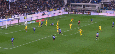 半场：亚特兰大1-0维罗纳，扎帕科斯塔破门