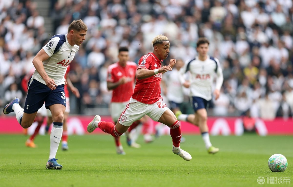 3-0大胜热刺，诺丁汉森林结束英超连续7场不胜