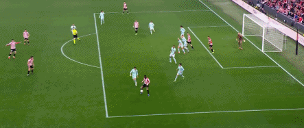 半场：毕包2-0贝蒂斯，维维安破门