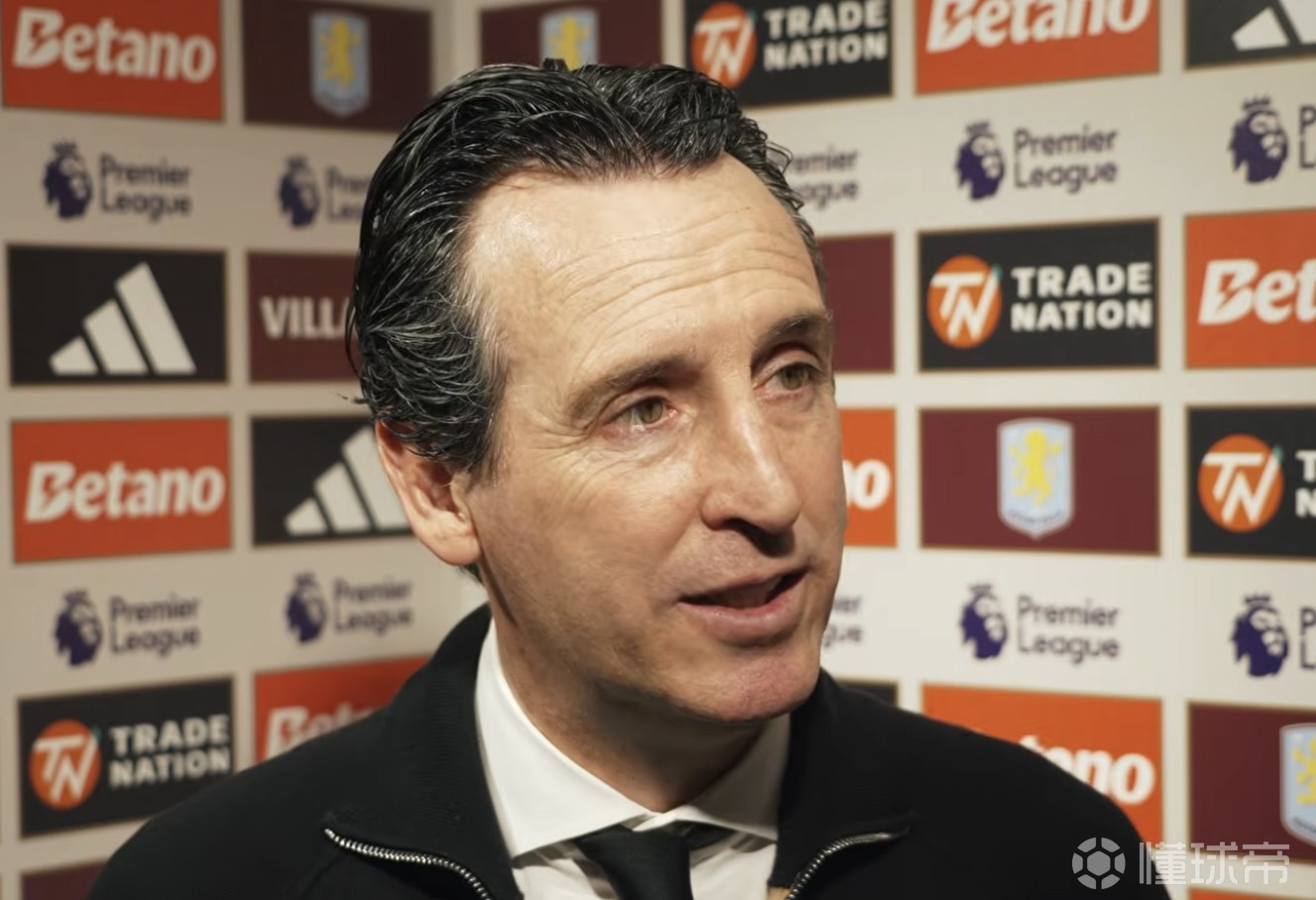 埃梅里：能通过定位球进球很重要；这或是今年主场的最佳半场