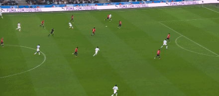 半场：马赛1-0里尔，格林伍德伤退，恩瓦内里破僵