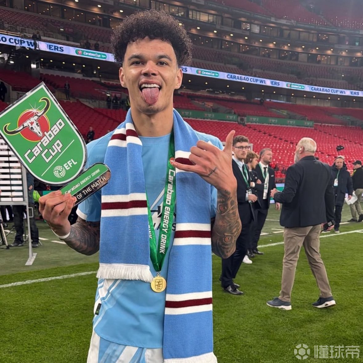 实至名归，尼科-奥赖利当选英联杯决赛全场最佳球员