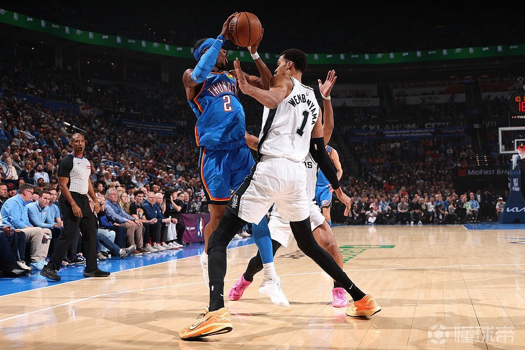 NBA战力榜：雷霆马刺分列前二，活塞升至第三，湖人排名第六