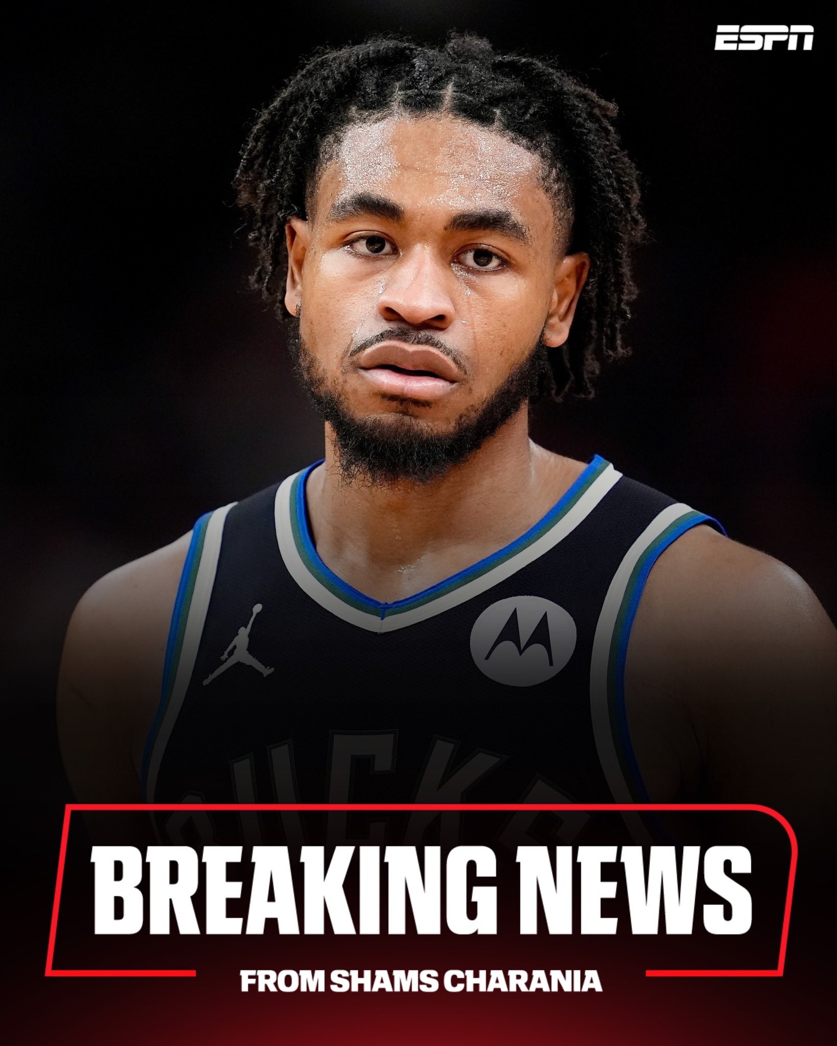 Shams：雄鹿裁掉卡梅伦-托马斯，本赛季在雄鹿场均10.7分