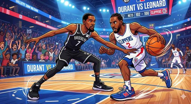 杜兰特vs伦纳德：死神与机器人的宿命对决，巅峰期谁更无解？