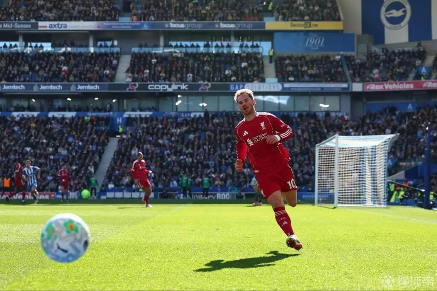 TA：利物浦跑动不及对手，战术与斗志更处下风