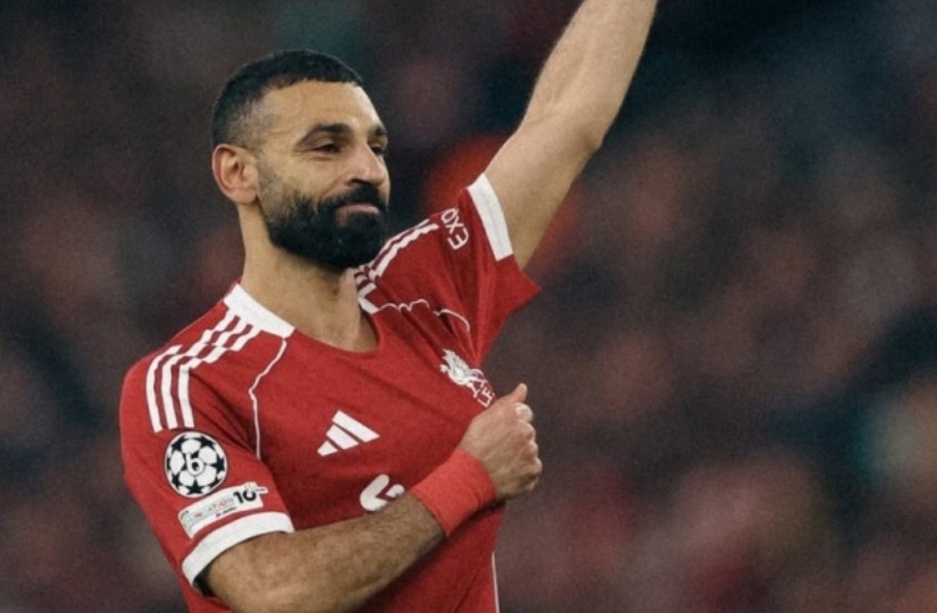 认可！杰拉德社媒晒萨拉赫照片 向后者致敬