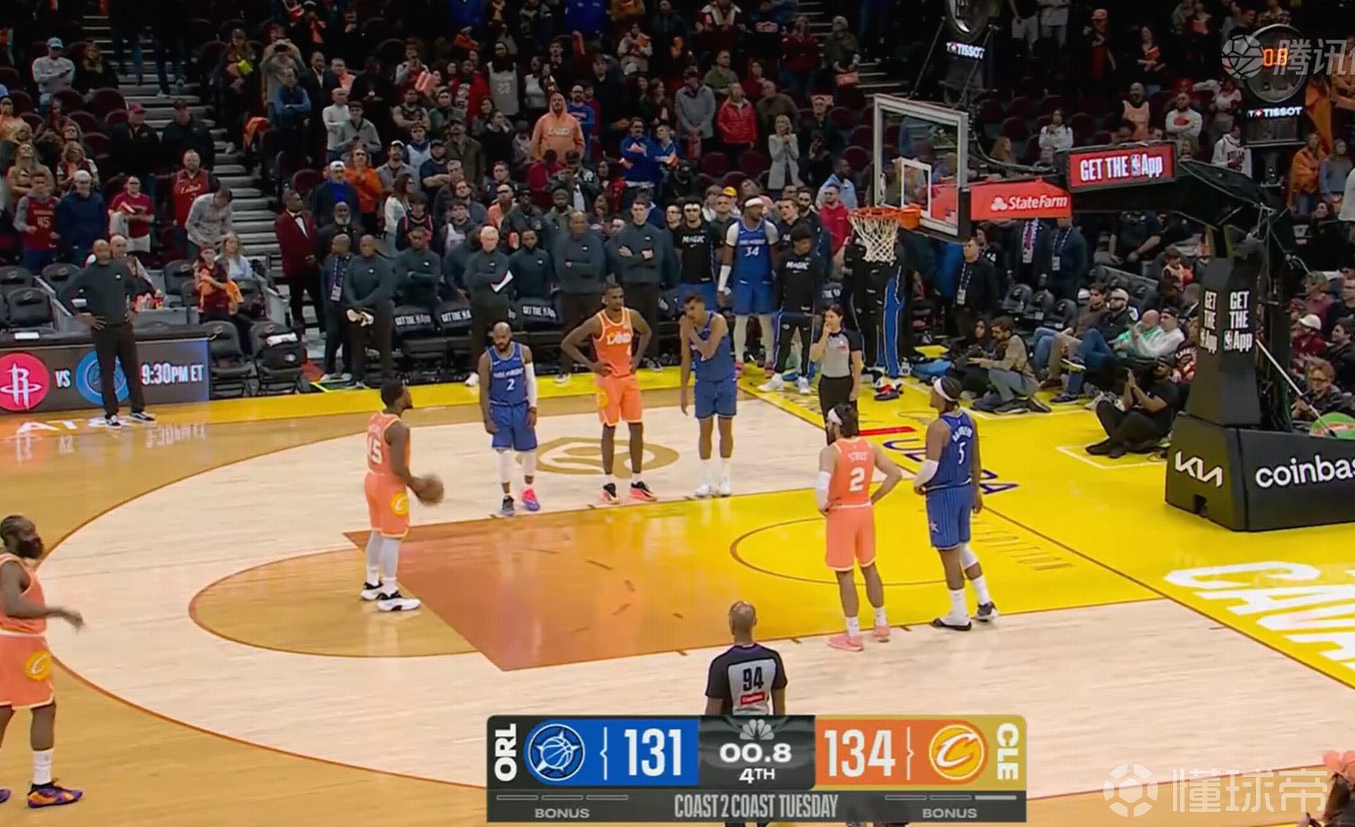 电表倒转！骑士魔术比赛打到最后0.8秒时，直播突然迷之倒放