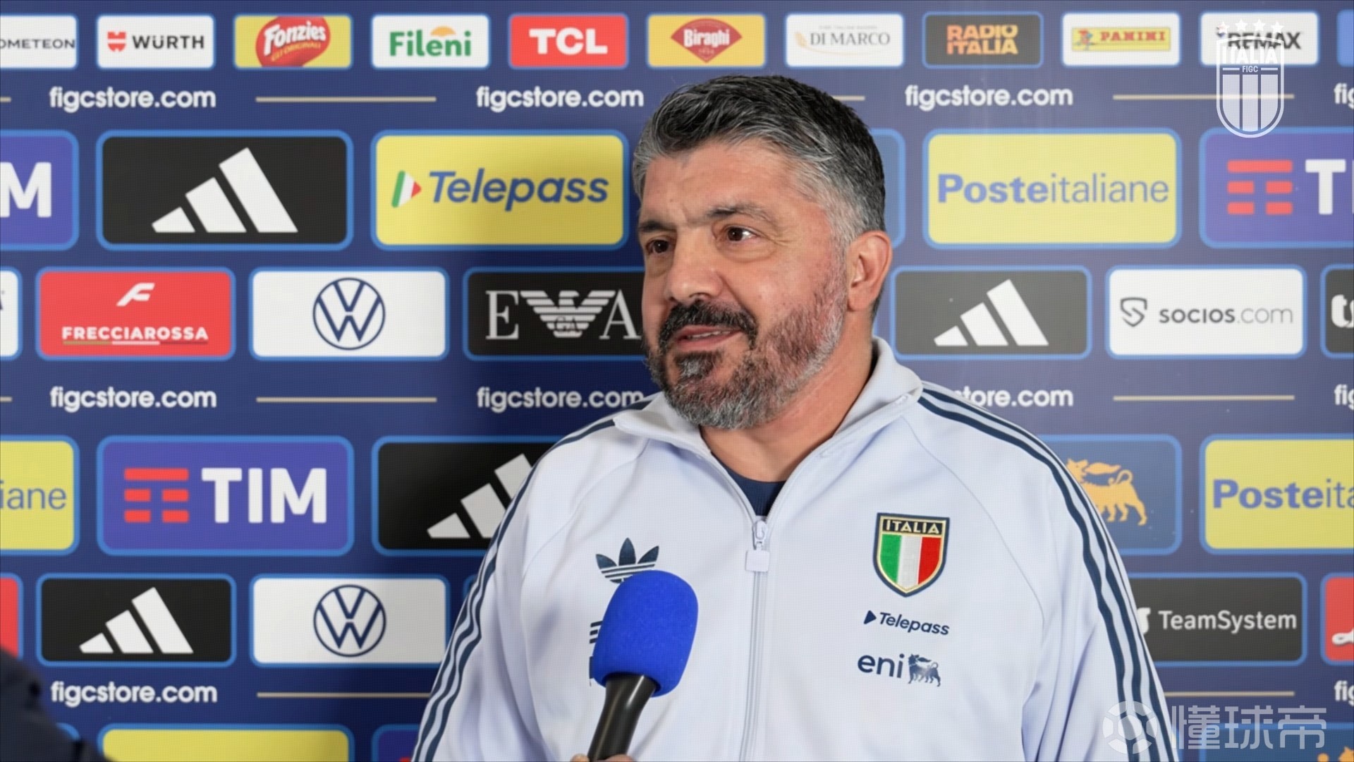 加图索：我被里皮的话深深地触动了，甚至流下了眼泪