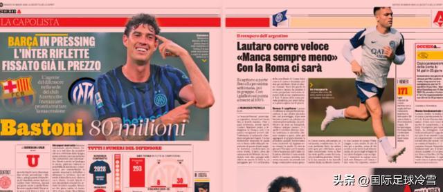 国米防线四将大概率集体离队 可能引进三位潜力股来换血