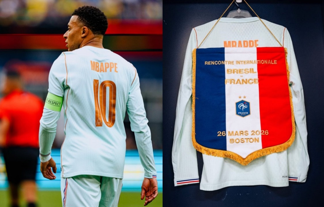 姆巴佩社媒更新：穿着这件球衣我感到自豪，感恩所有